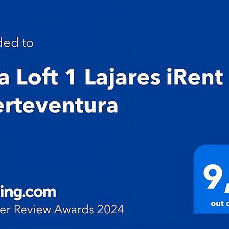 Ferienwohnung Lola Loft 1 Lajares Irent Fuerteventura La Oliva Exterior foto